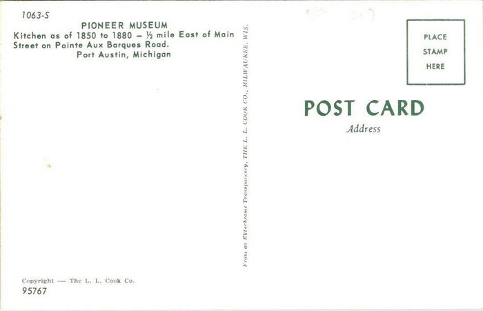 Pioneer Museum (Port Austin History Center) - Postcard And Promos (newer photo)